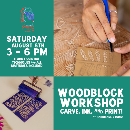 Wood Block Printmaking August 8th