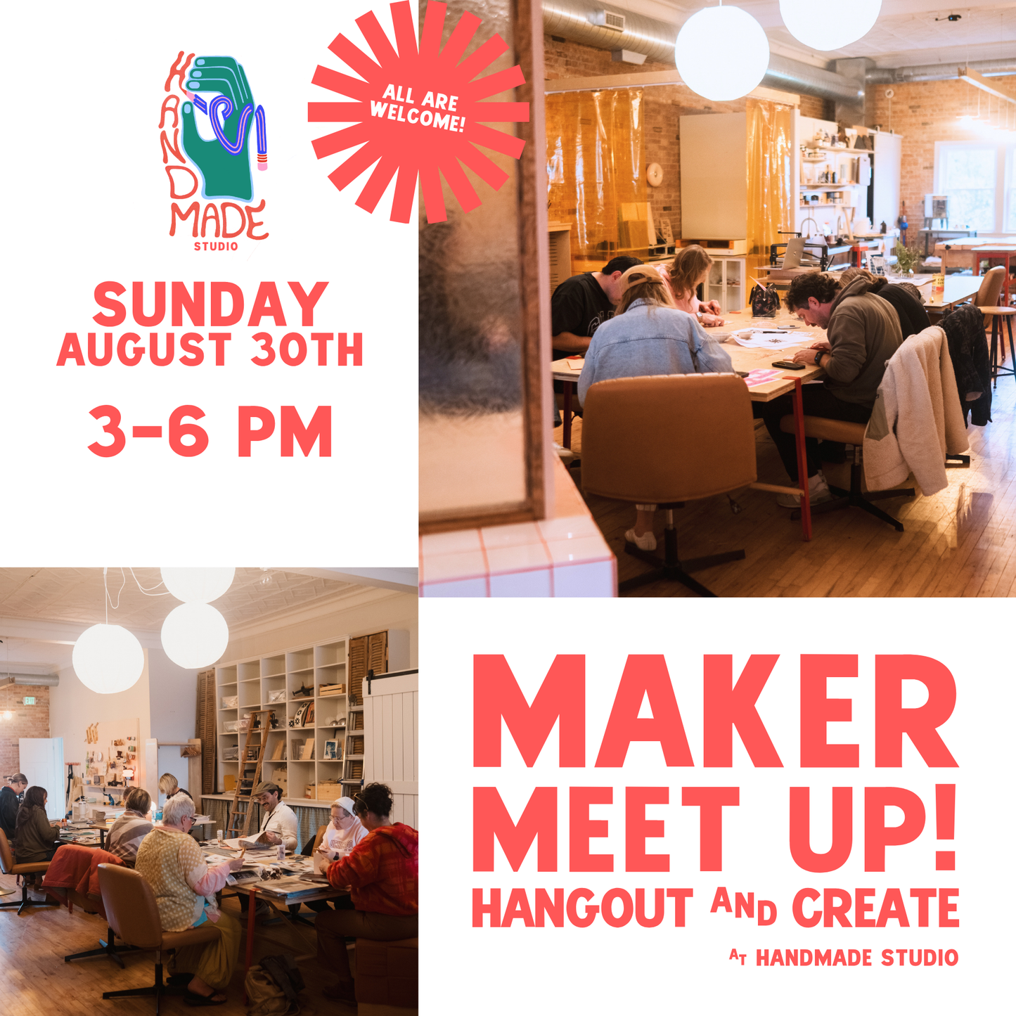 Maker's Meetup August 30th