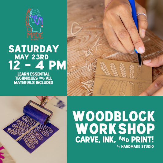 Wood Block Printmaking May 23rd