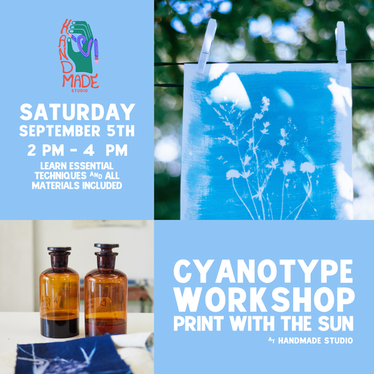Cyanotype Workshop September 5th