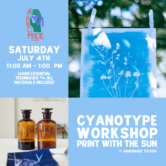 Cyanotype Workshop July 4th