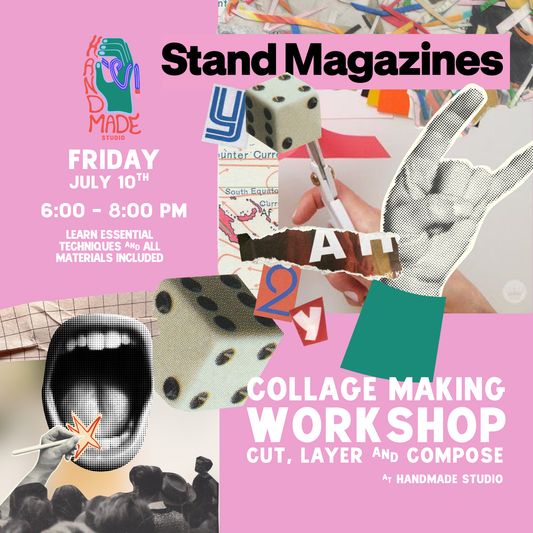 Stand Magazine + Handmade Collage Workshop July