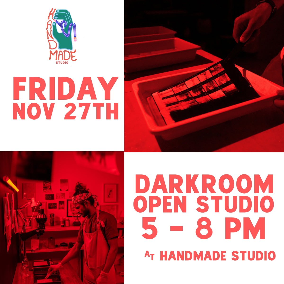 Darkroom Open Studio Nov 17