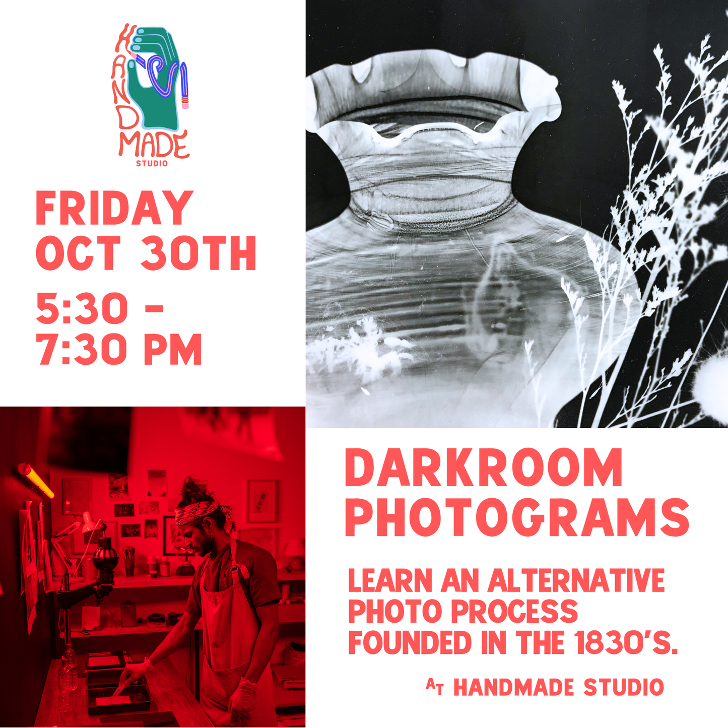 Photograms: Alternative Darkroom Process 10/30