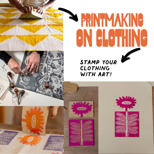 Printmaking on Clothing: Open Studio
