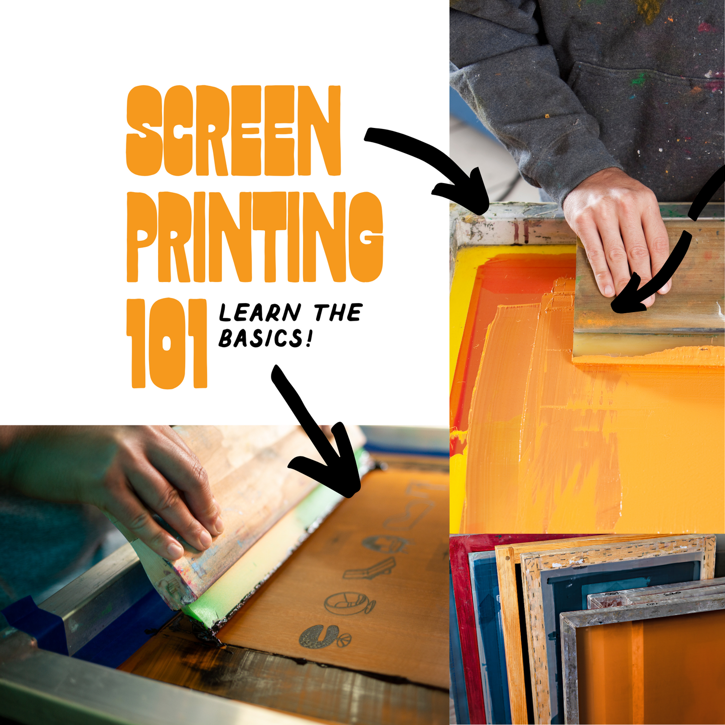 Screenprinting 101 June 27th