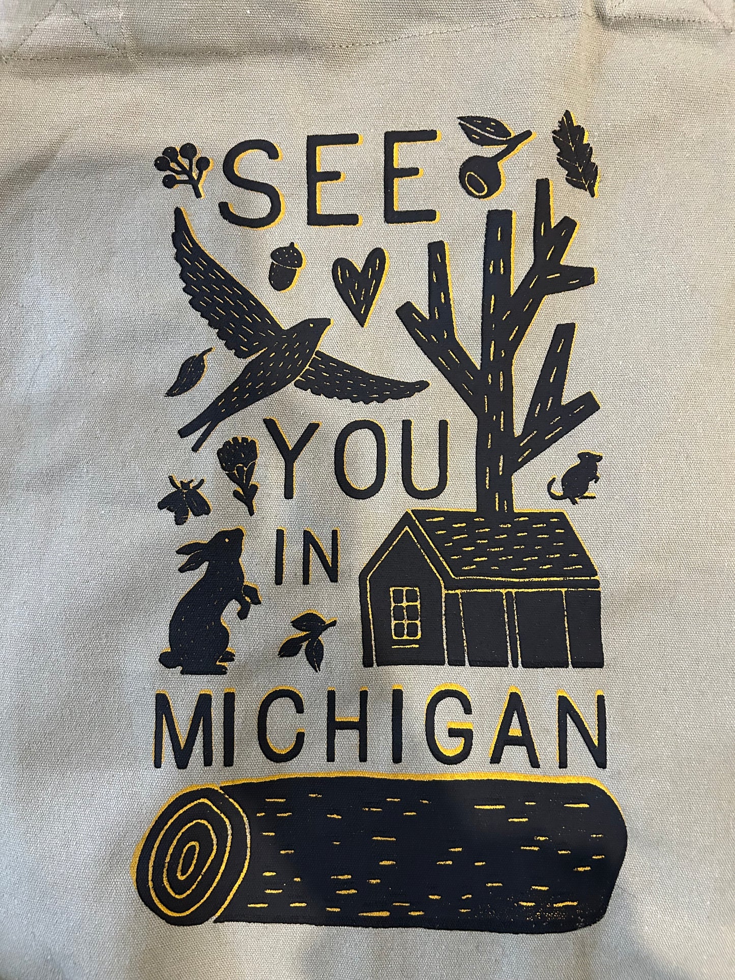 See You in Michigan Tote