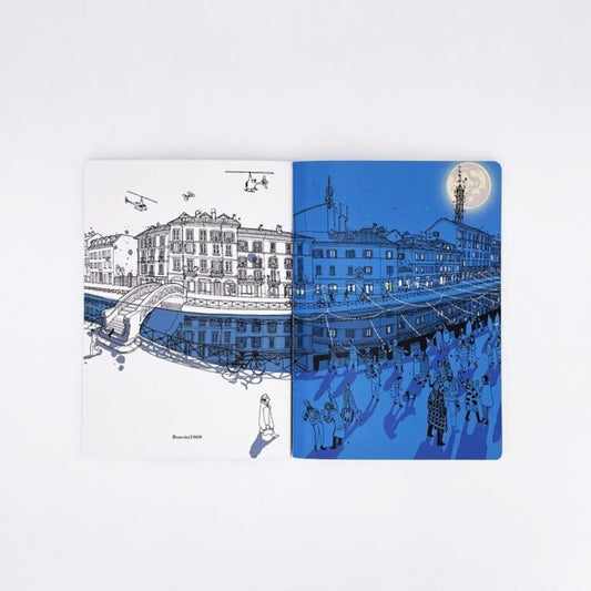 A5 notebook - Naviglio Grande