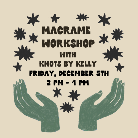Macramé Workshop with Knots by Kelly