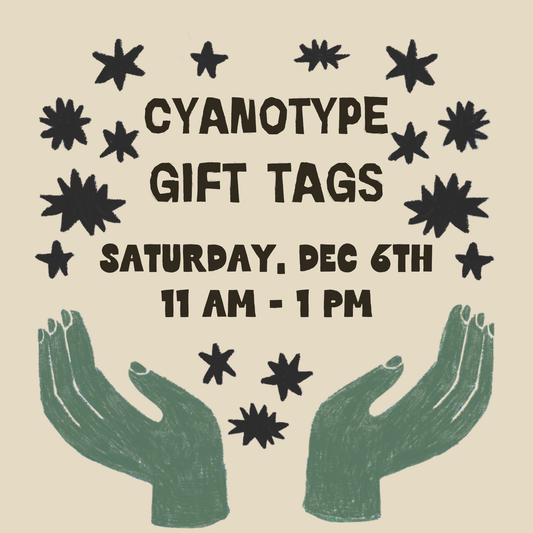 Cyanotype Gift Tags