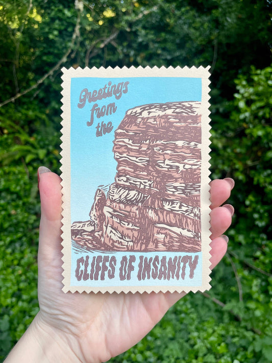 Cliffs of Insanity Print
