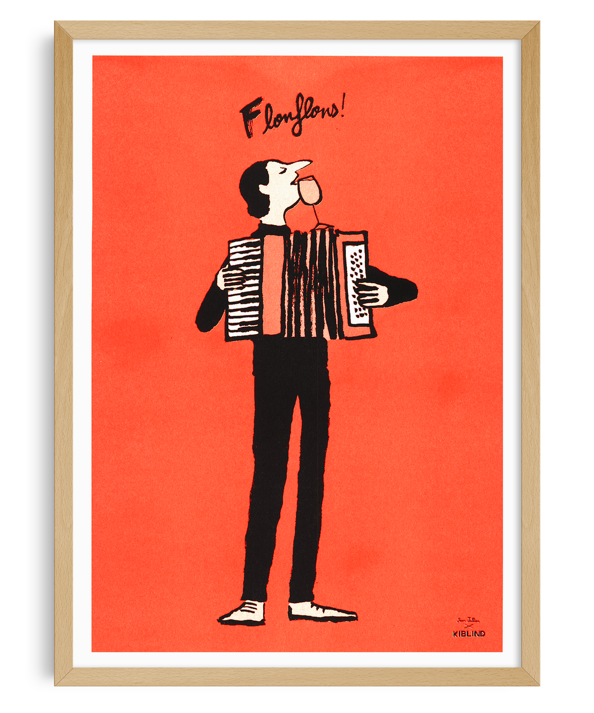 A3 poster - Jean Jullien - Flonflons