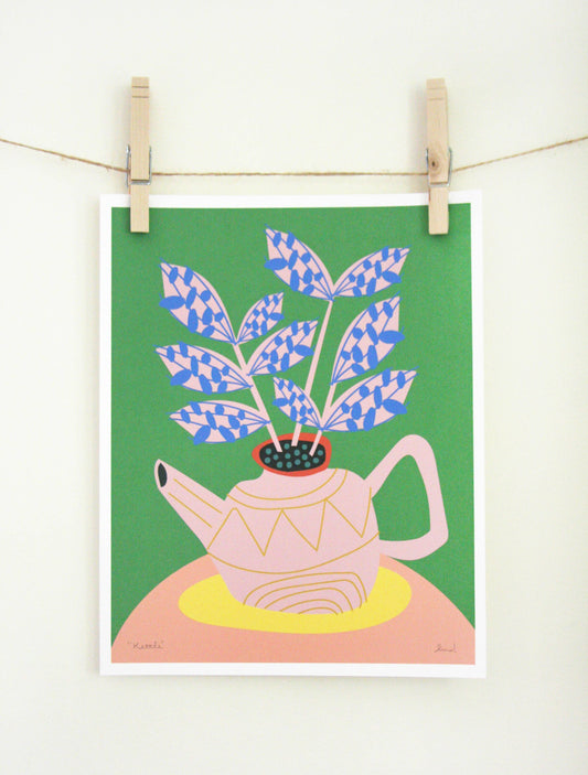 Kettle Art Print: 11 x 14
