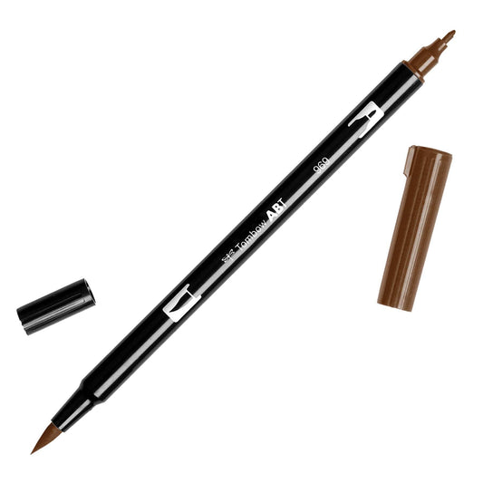 Dual Brush Pen Art Markers - Chocolate - SKU# 56613
