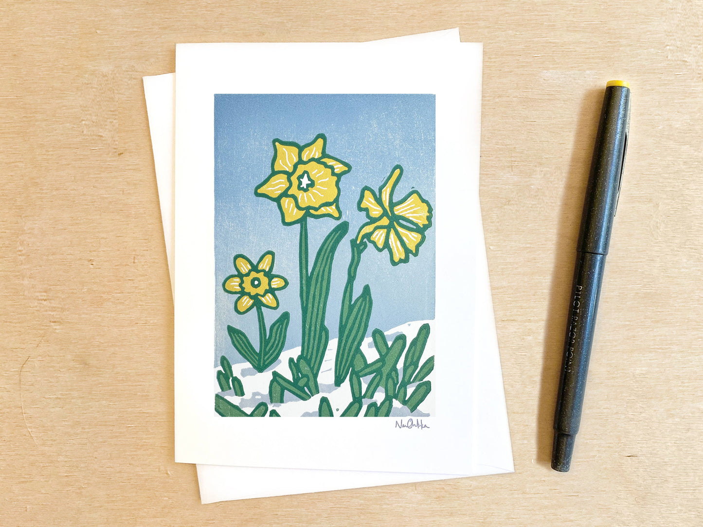 Hello There Greeting Card: With Clear EcoSleeve