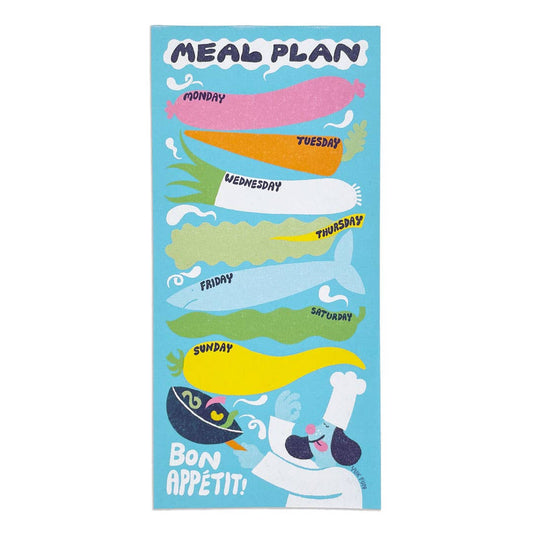 YUK FUN Meal Planner Notepad