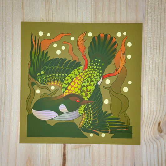 Mini Prints: Loon