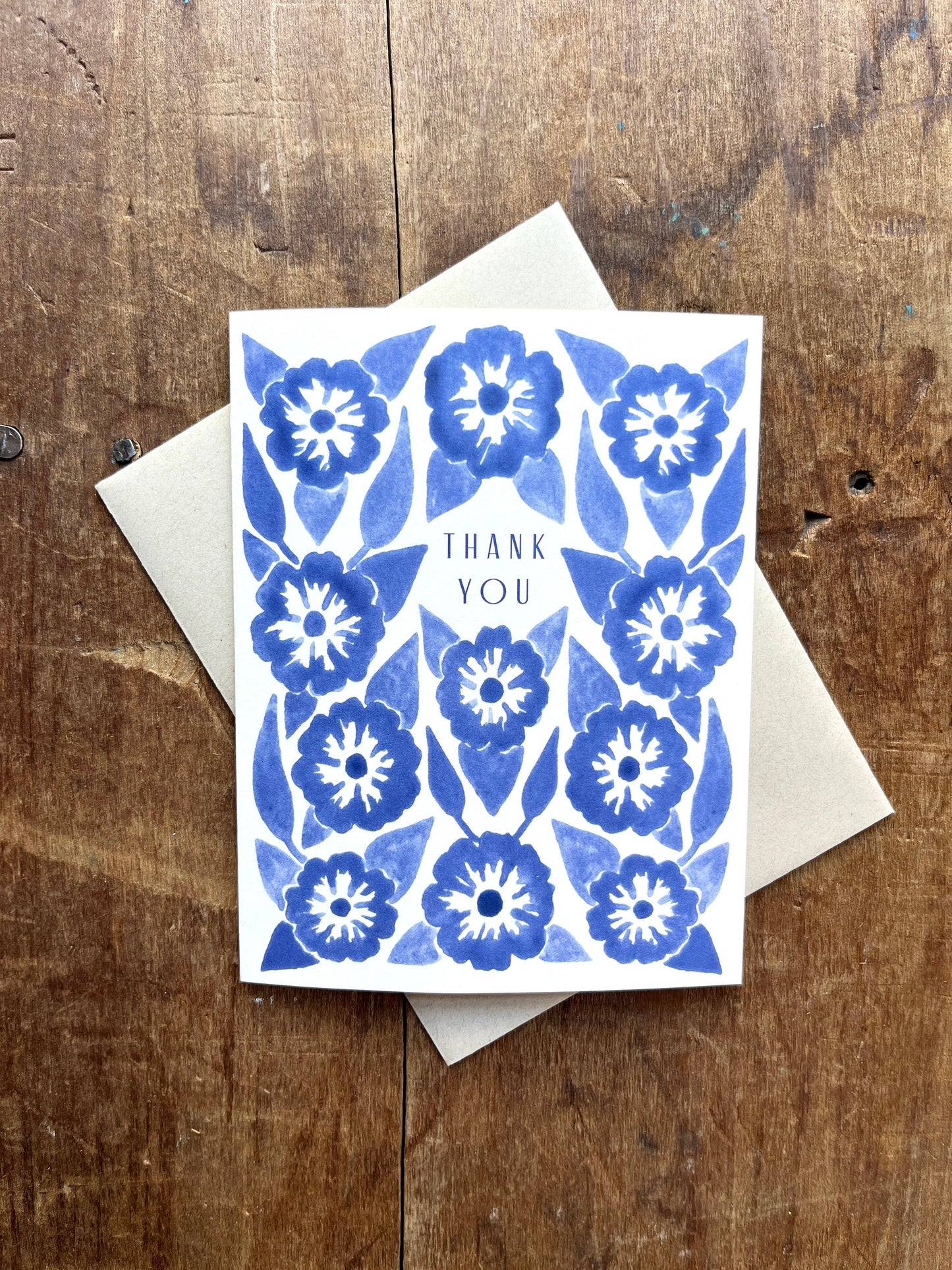 "Thank You," Greeting Card: Single Card