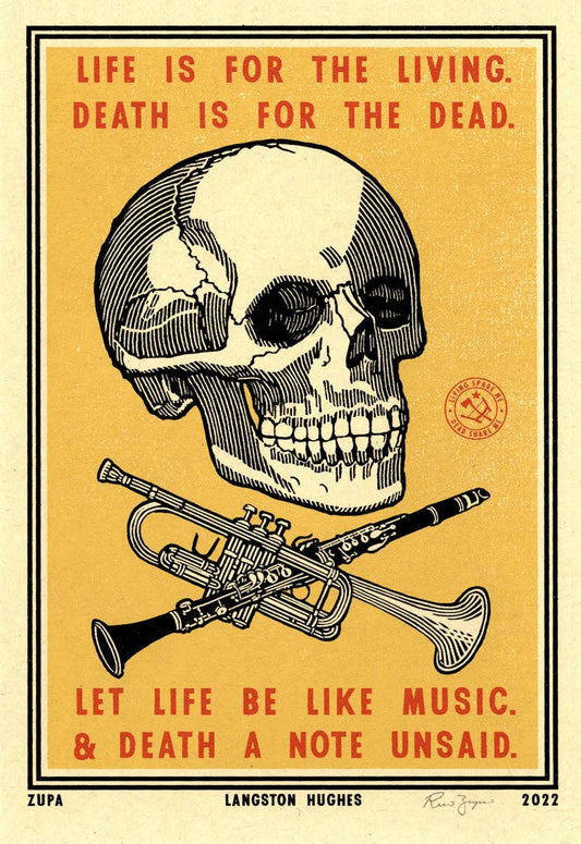 A Note Unsaid Print: 5.5"x8"