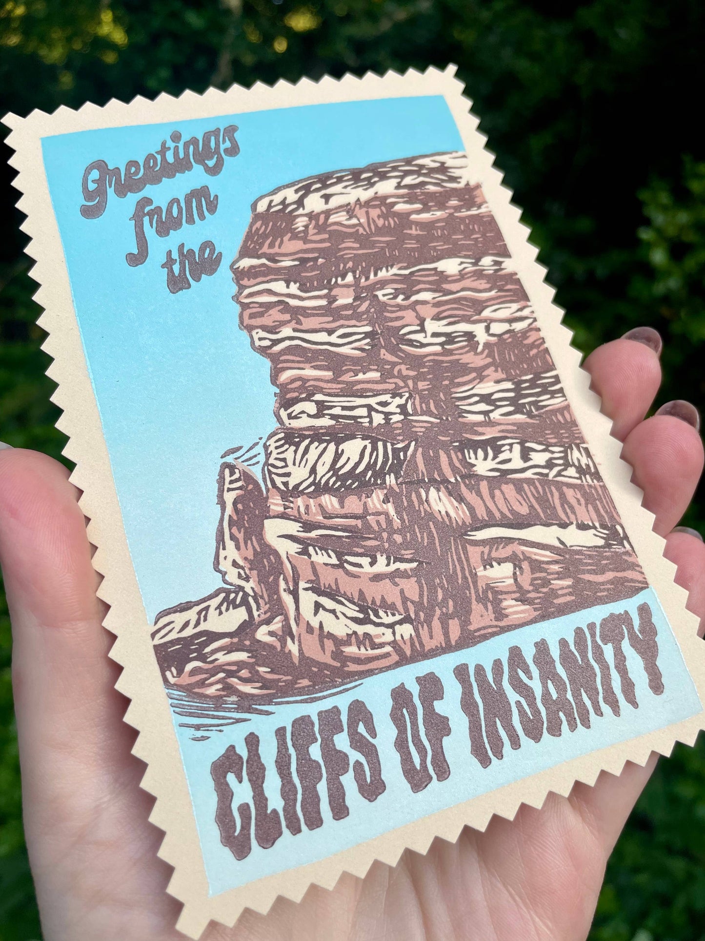 Cliffs of Insanity Print