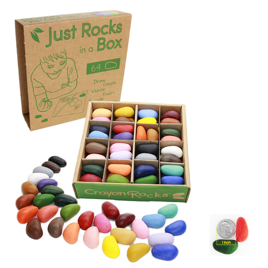 Just Rocks in a Box 32 colors /2 of each color