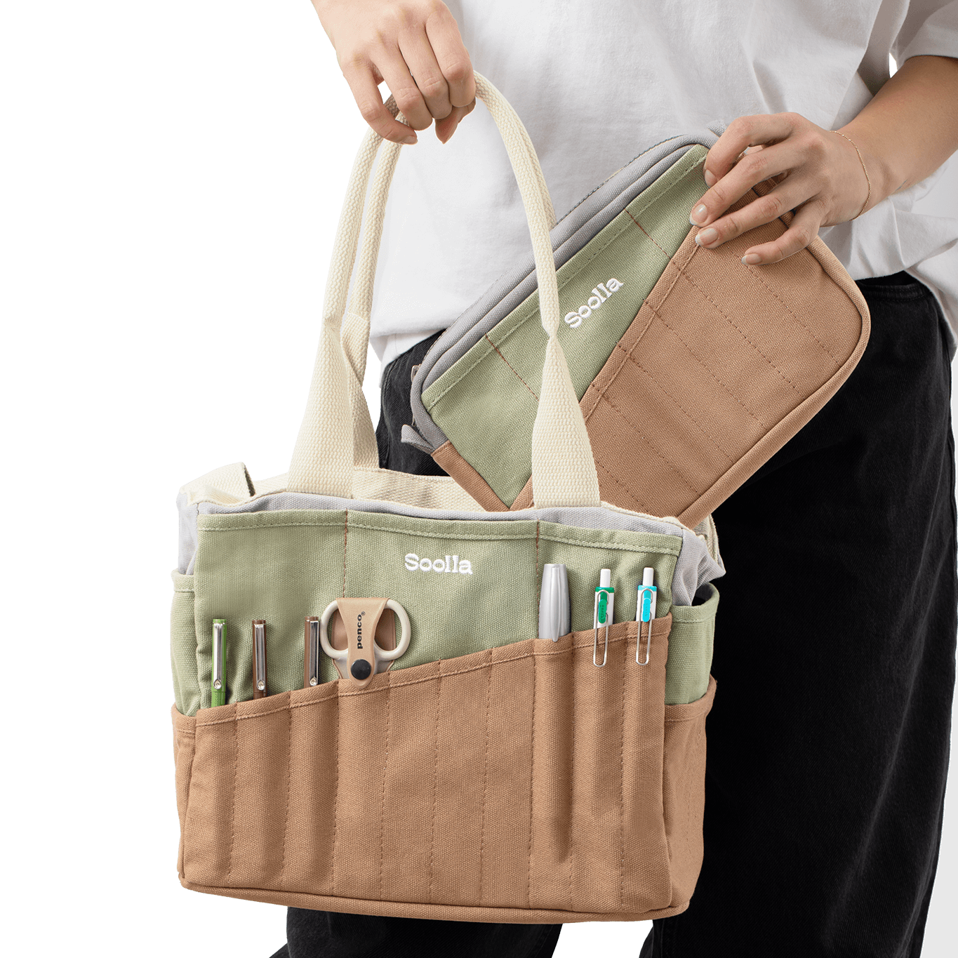 Soolla® Studio Pouch, Deep Forest Green: Deep Forest Green