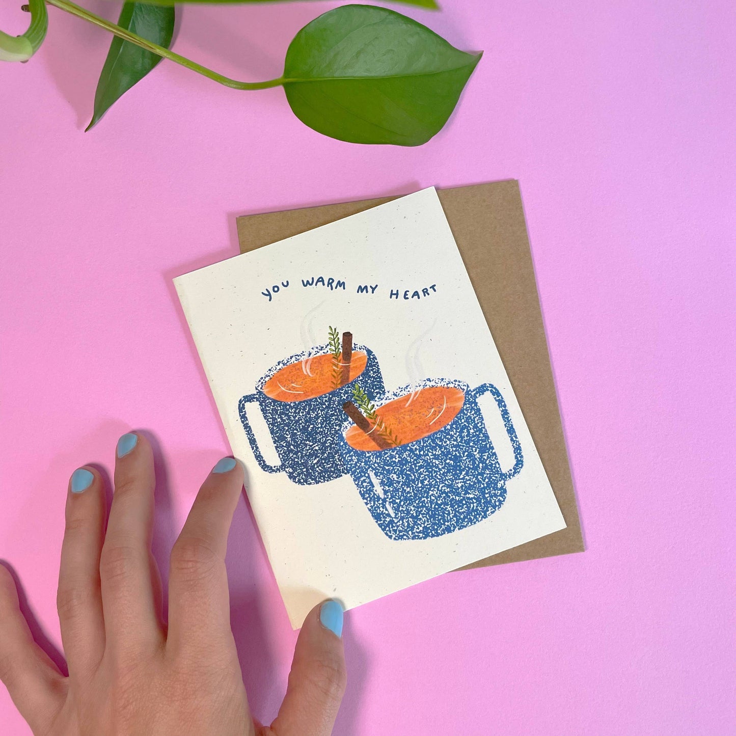 You Warm My Heart Greeting Card