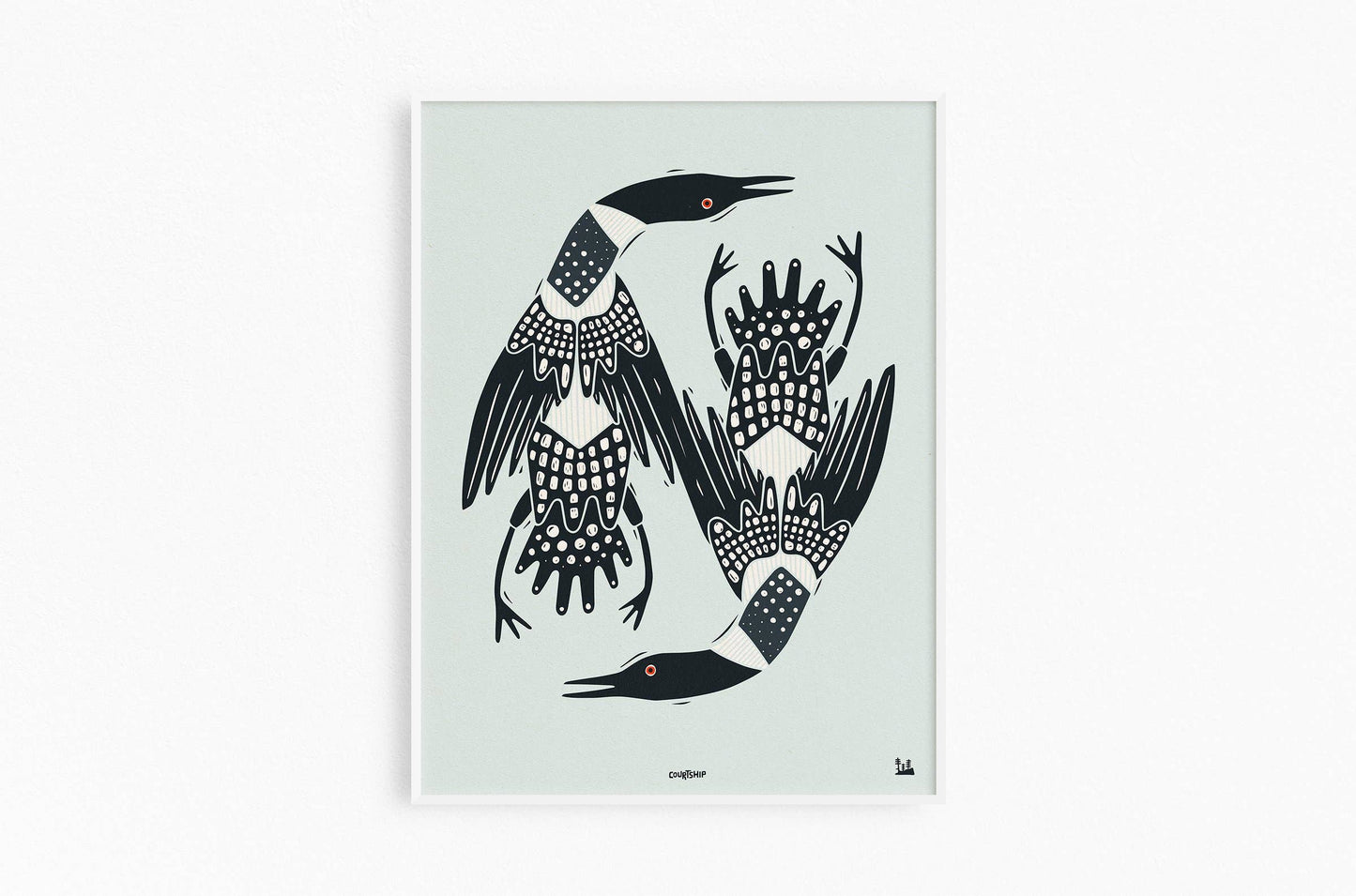 Courtship Print: 9x12