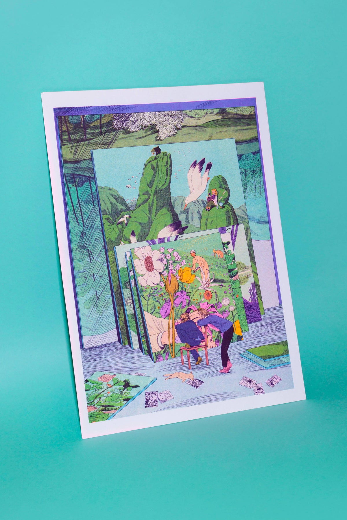 A3 Poster - The Painter's Studio - Karlotta Freier