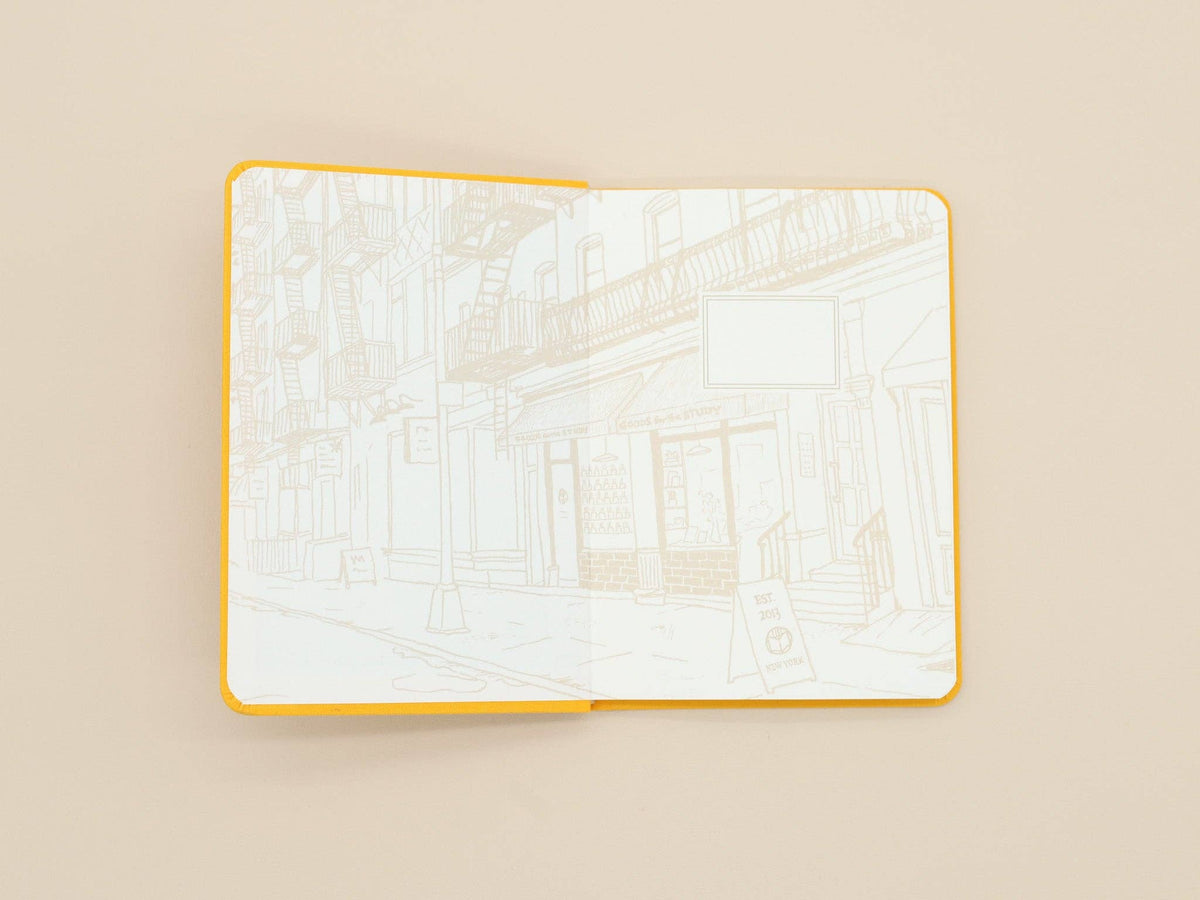 Goods for the Study Flexi Linen Journal Sunflower: A5