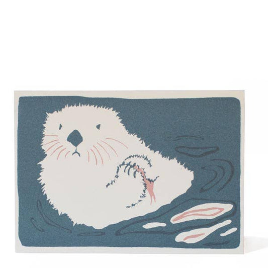 Card Sea Otter