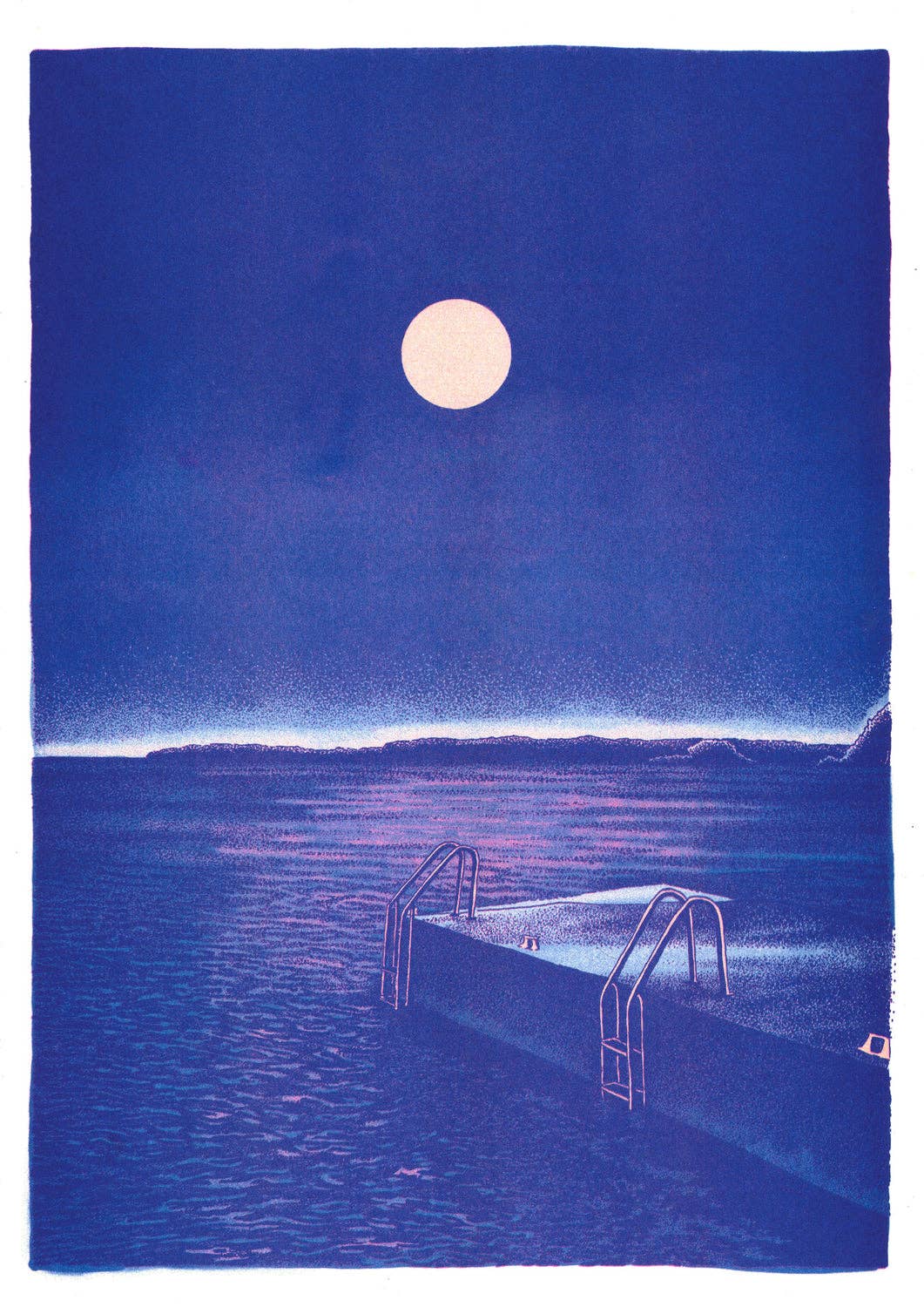 A3 poster - Manon Diemer - Midnight Bath
