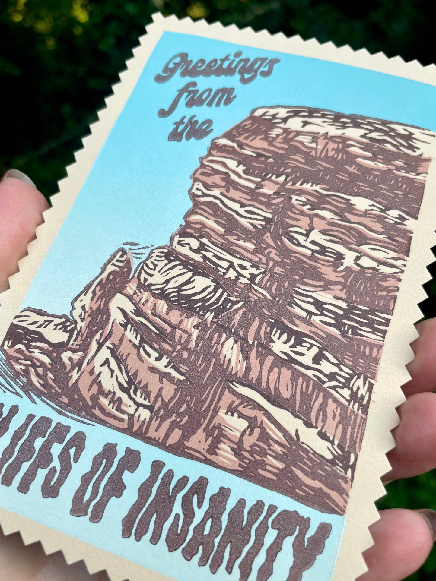 Cliffs of Insanity Print