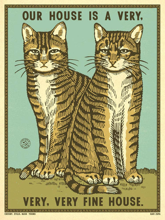 Very Fine House Print: 18"x24"
