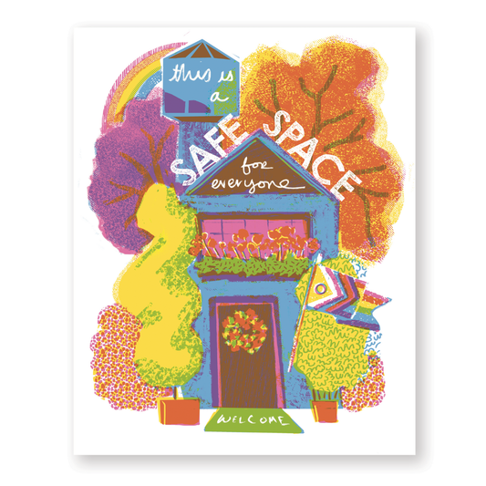 Safe Space (Home) 8 x 10 Art Print