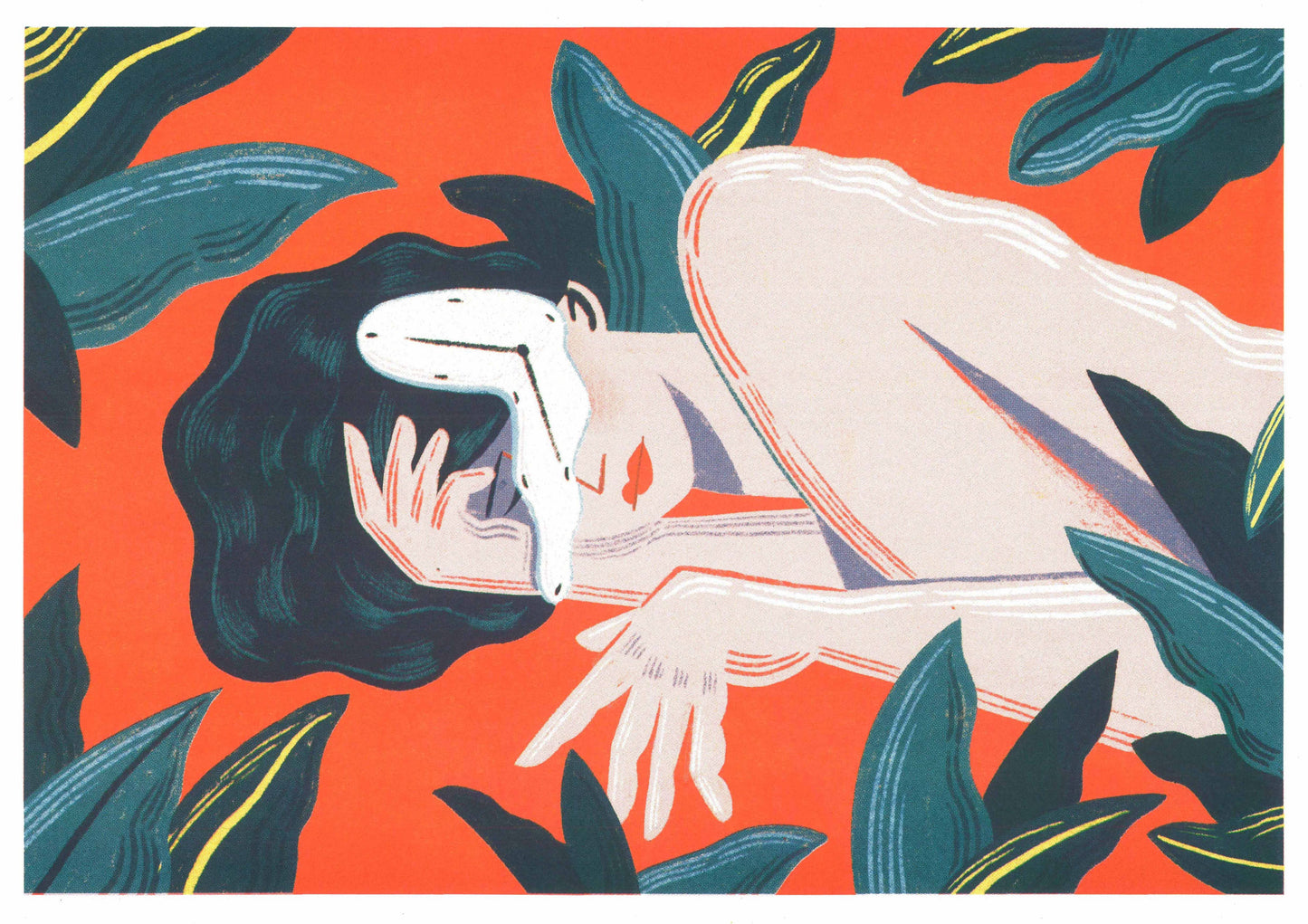 A3 poster - Clara Dupré - The lack of time