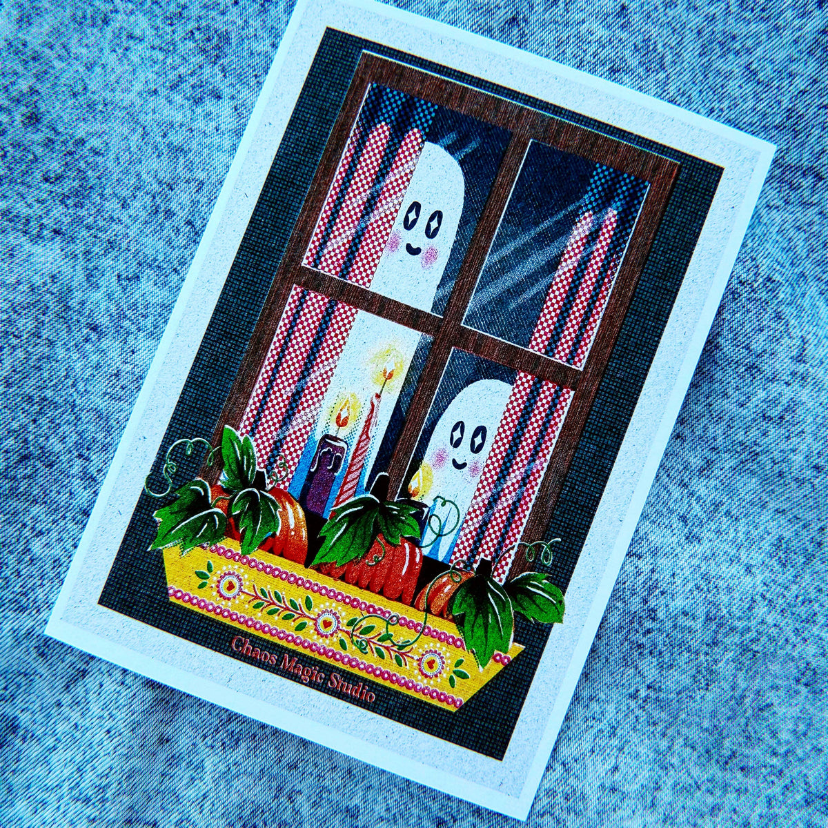 Little Boo Art Print - Multiple Sizes Available: 8" x 10"