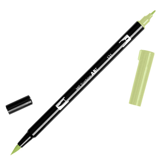 Dual Brush Pen Art Markers - Lemon Lime - SKU# 56508