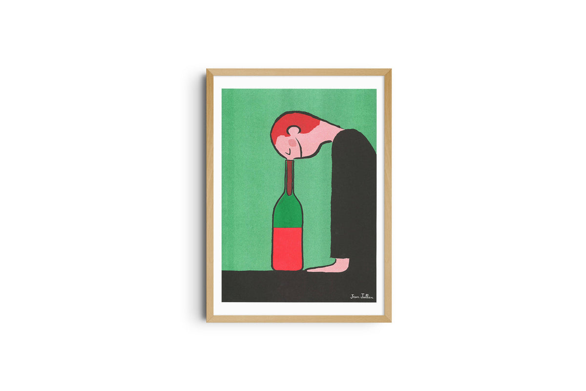 A3 poster - Jean Jullien - Bottle