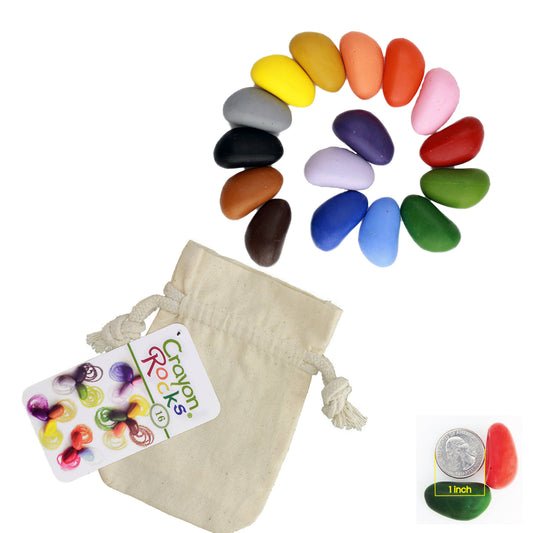 16 Colors in a Muslin Bag