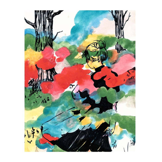 Print - "In the Woods": 8x10 Inches