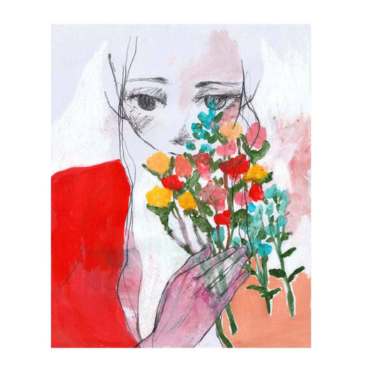 Print - "Little Bouquet": 8x10 Inches