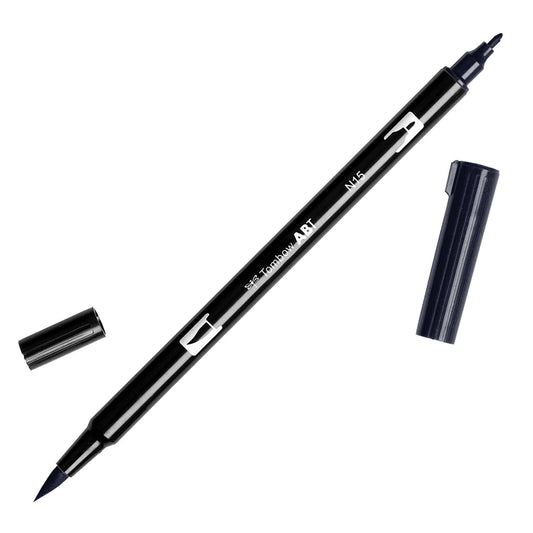 Dual Brush Pen Art Markers - Black SKU# 56621