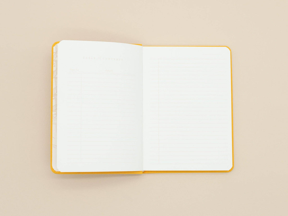 Goods for the Study Flexi Linen Journal Sunflower: A5