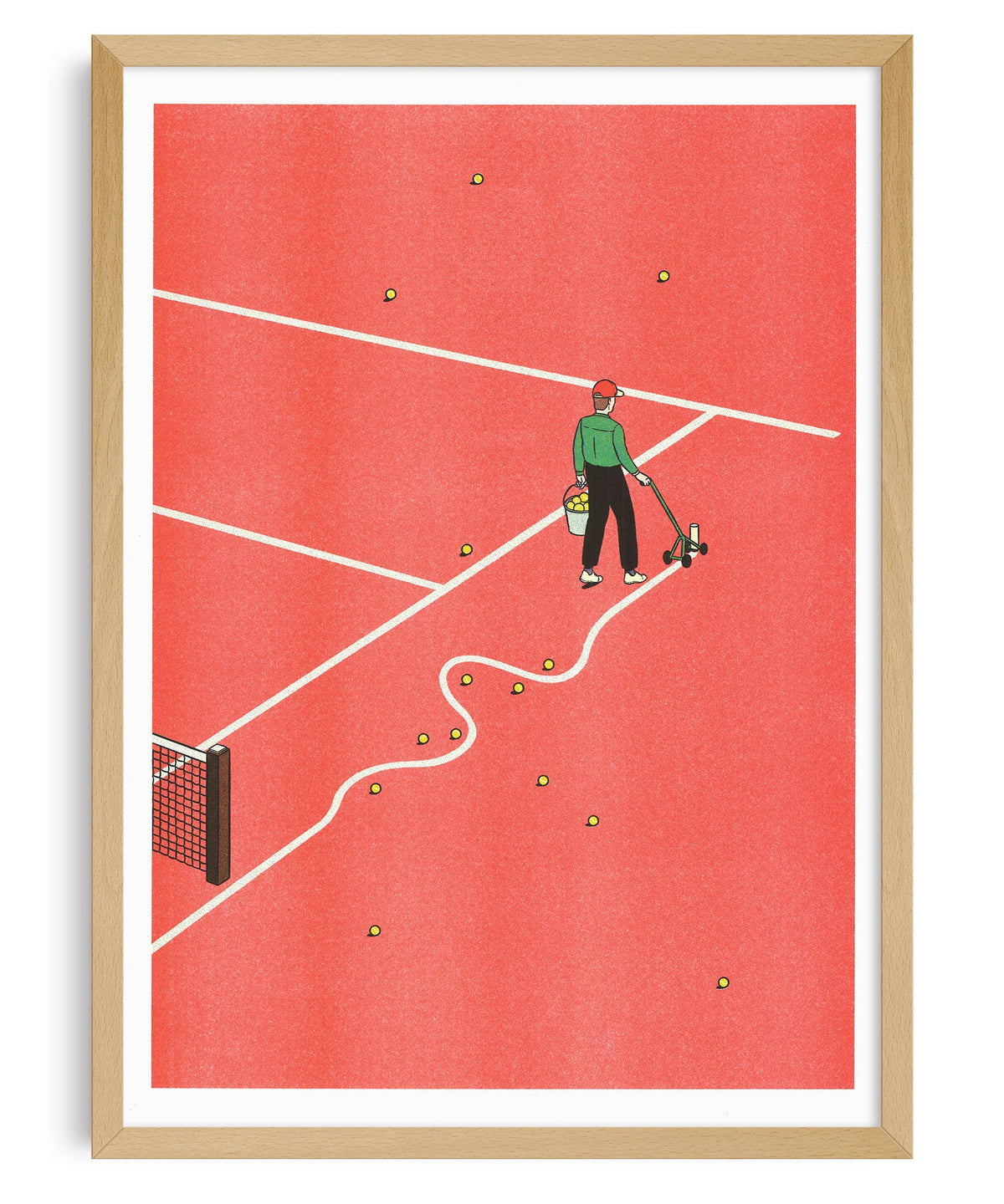 A3 poster - Simon Bailly - Tennis